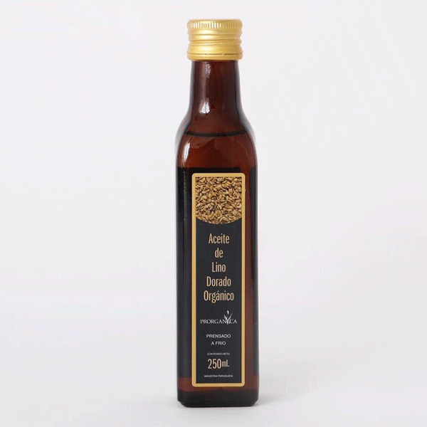 Aceite de Lino Dorado Orgánico 250ml - Prorganica